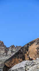 Fototapeta premium Gran Paradiso National Park, a park in northwestern Italy, was established in 1836 as a hunting zone.