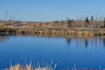 Pylypow Wetlands on a Clear Autumn Day