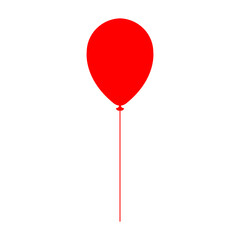 Red ballon / rød ballon, Vector