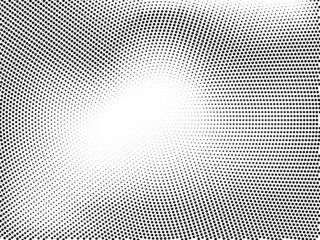 Halftone monochrome texture with dots. Minimalism, vector. Background for posters, websites, business cards, postcards, interior design.