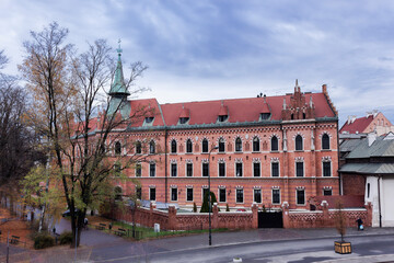 The building of the Theological Seminary in Krakow