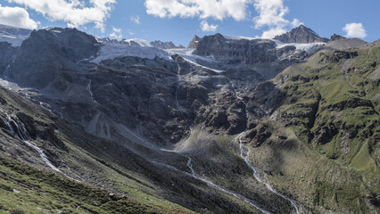The Gran Paradiso National Park is to the south-west of the Valle dAosta region of north-west Italy. 