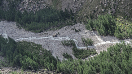 The Gran Paradiso National Park is to the south-west of the Valle dAosta region of north-west Italy. 