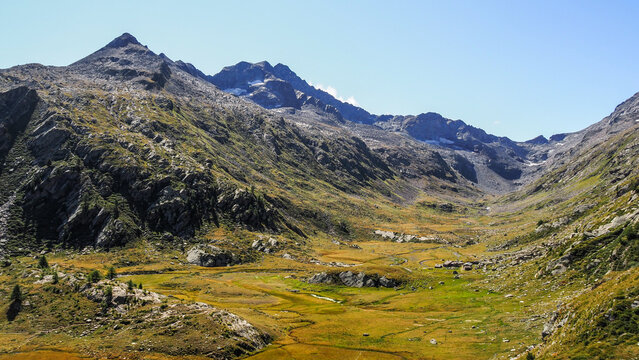 The Gran Paradiso National Park is to the south-west of the Valle dAosta region of north-west Italy. 