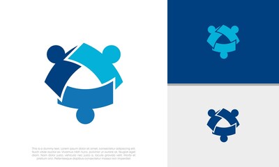 Human Resources Consulting Company, Global Community Logo	
