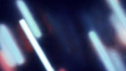 Abstract neon light bars background