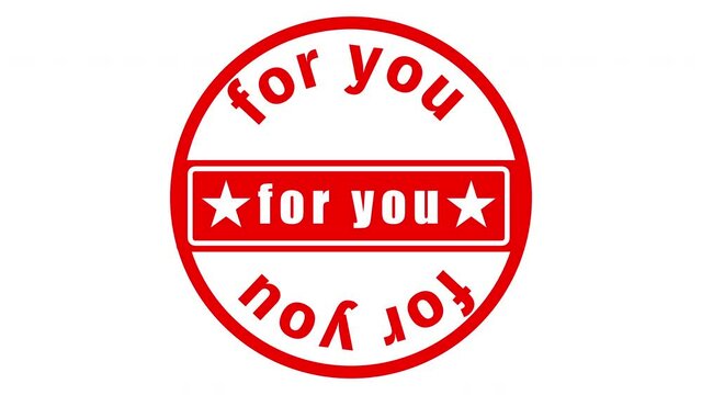 for you