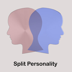 Split Personality concept