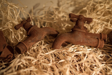 Tools figures made of chocolate is very popular thing to buy at Lviv, Ukraine.