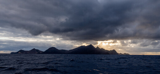 Porto Santo au coucher du soleil