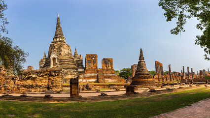 Fototapeta premium verfallene Tempel im Ayutthaya Historical Park