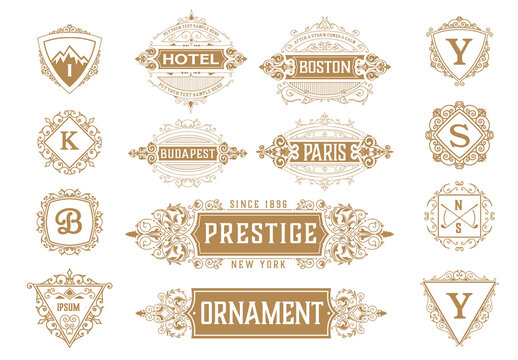 Pack of 14 Logos and Badges