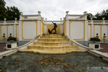 Fountain in Kadriorg Palace in Tallinn