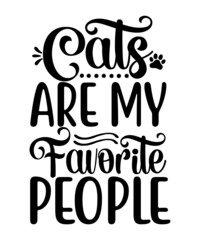 Fototapeta premium Cat Svg Bundle, Cat Svg | Cat Mom Svg | Cat Lover svg, Svg T-Shirt