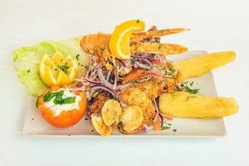 Jelly is a typical dish of Peruvian gastronomy, originally from the north, specifically from the...