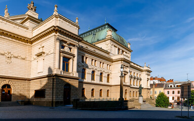 Pilsen (Tschechoslowakei) Opern- und Schauspielhaus