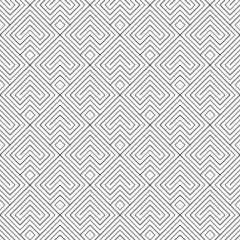 Arrows wallpaper. Japanese mountains motif. Ancient mosaic backdrop. Oriental pattern background. Ethnic ornament. Folk image. Digital paper, textile print, web design. Seamless art illustration.