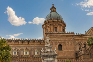 Fototapeta premium Dom, Kathedrale, Palermo, Sizilien