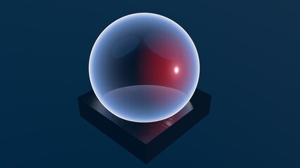 3d render of an sphere