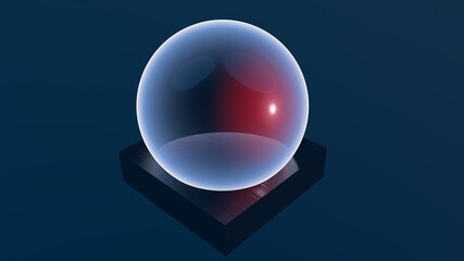 abstract 3d sphere