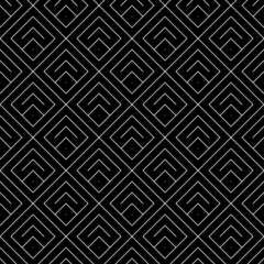 Chevrons, rhombuses wallpaper. Japanese mountains motif. Ancient mosaic backdrop. Oriental pattern background. Ethnic ornament. Folk image. Digital paper, textile print, web design. Seamless abstract.