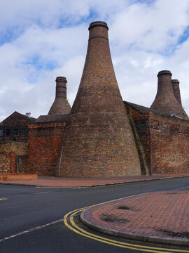 Gladstone Pottery Museum In Stoke-on-Trent, England