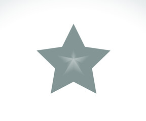Obraz premium Star logo. Star lined icon, sign, symbol, Flat design, button, web. vector - illustration eps 10.