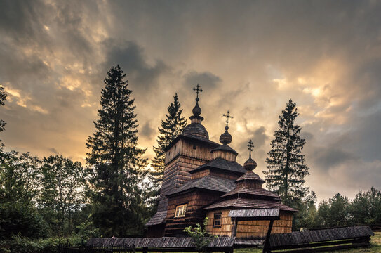 Cerkiew w Wołowcu Beskid Niski