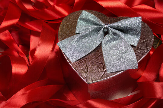 Christmas or New Year Present Composition
