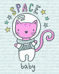 T-shirt print pattern design for kids. Can be used for baby t-shirt print, fashion print design, kids wear, baby bedding set, wallpaper, nursery decor, invitation card, kids room decor, poster.