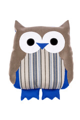 cute and colorful owl cushion