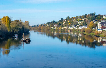 Fototapeta premium chinon in autumn