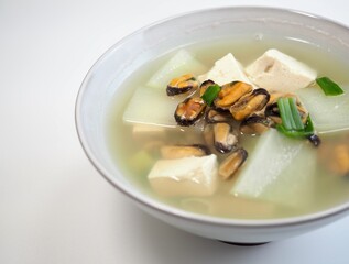 한국전통음식 홍합탕, 요리 