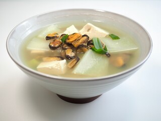 한국전통음식 홍합탕, 요리 