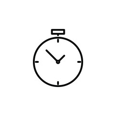 Speed, Stopwatch, Clock, Timer, Time Line Icon, Vector, Illustration, Logo Template. Suitable For Many Purposes.