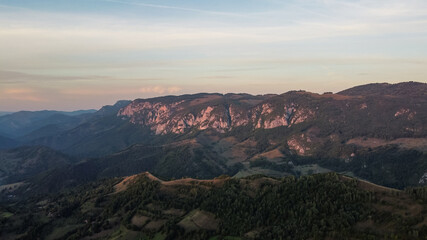 Aerial View of Mountains