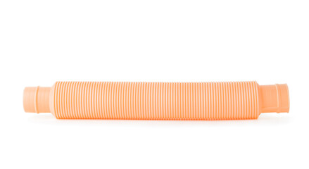 Orange Pop Tube on white background