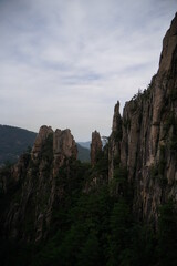 Fototapeta na wymiar 두타산, doota mountain, Republic of Korea