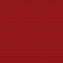 red chinese pattern
