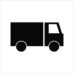 Vector design glyph icon truck delivery for marketplace  