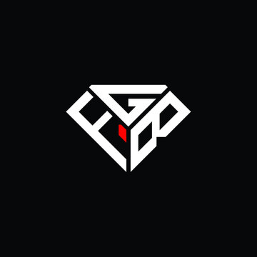 FGB letter logo creative design. FGB unique design