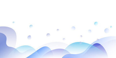 Abstract black and white fluid background