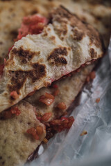 Kashmiri naan bread takeout Indian food 