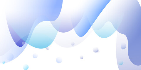 Abstract black and white fluid background