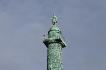 La place Vendome, l'une des places les plus célèbres de Paris, ville de Paris, Ile de France, France