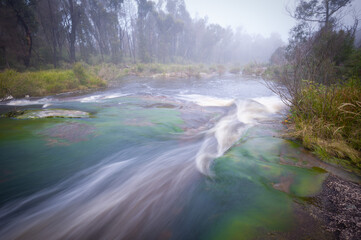 Boonoo Boonoo River, foggy dawn