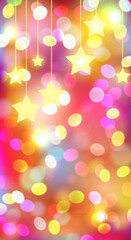 
Shining star background