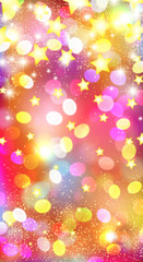 
Shining star background
