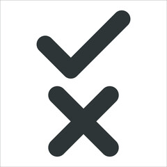 Illustration of a map mark icon with a plane