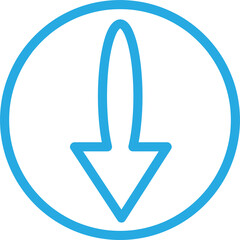 Obraz premium Arrow icon sign symbol design